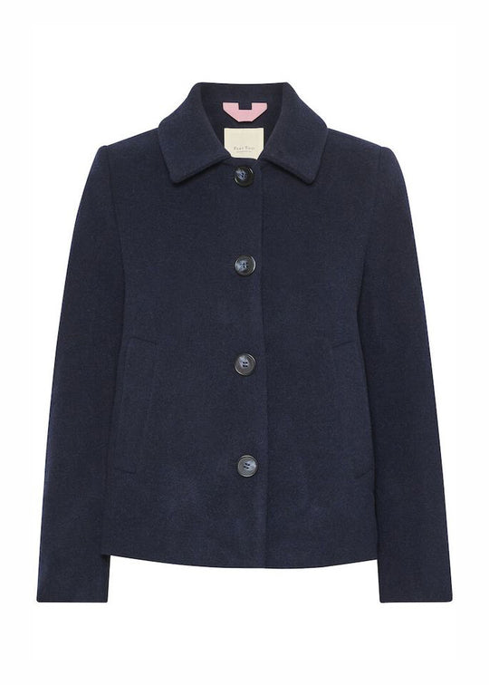 Part Two LamillaPW Coat Dark Navy