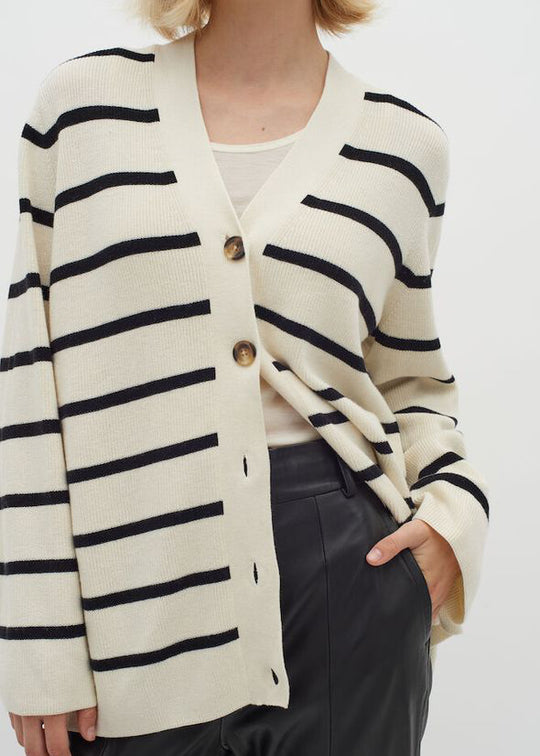 InWear SeffieIW cardigan Whisper White/Black