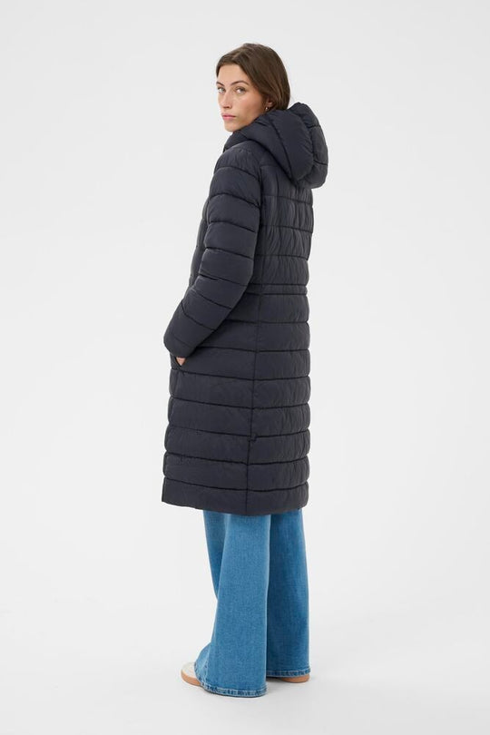 Part Two LaineyPW puffercoat dark navy