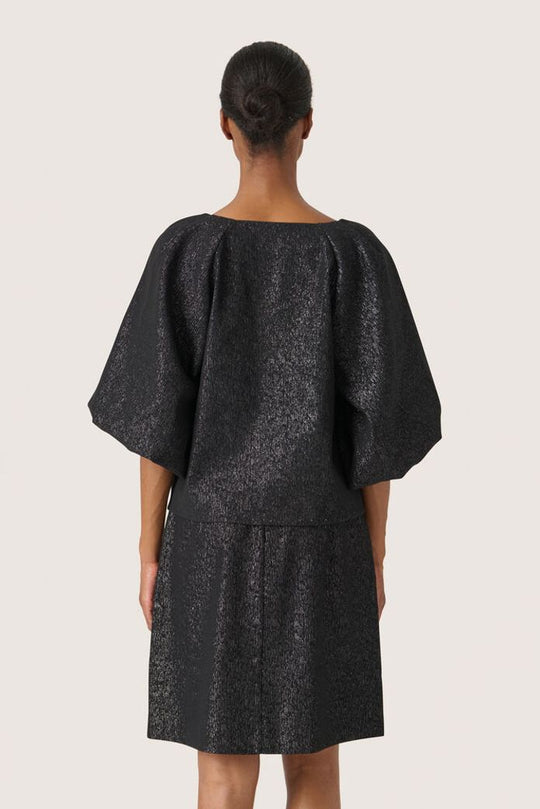 Soaked SLCahlina Blouse Gun Metal