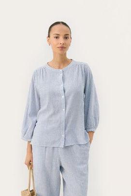 Part Two PersillesPW Shirt Riviera Stripe