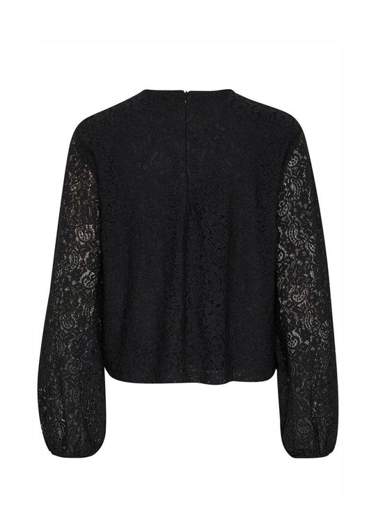 Soaked SLHenni Blouse LS black