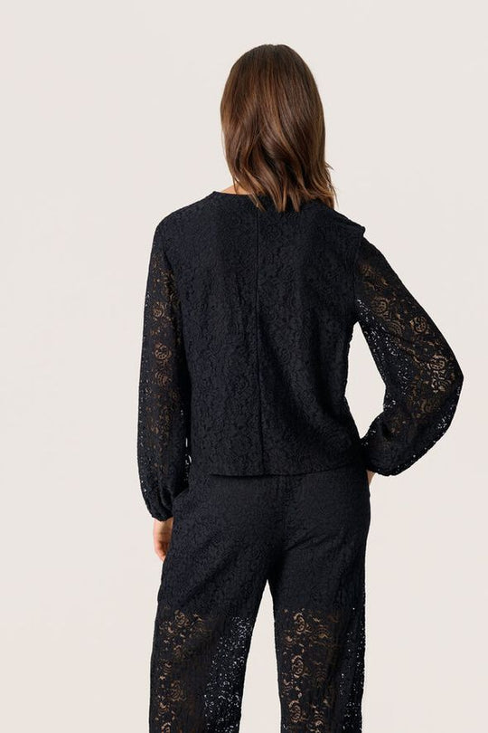 Soaked SLHenni Blouse LS black