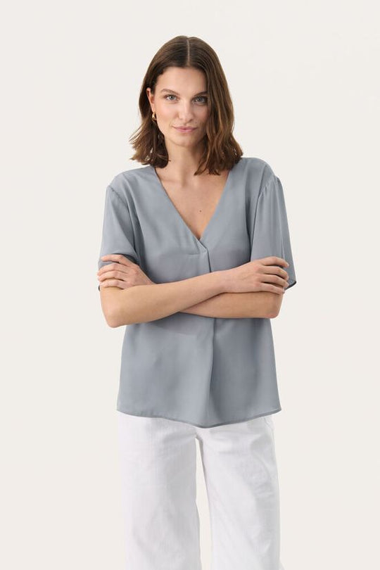 Part Two SanayaPW Blouse tradewinds