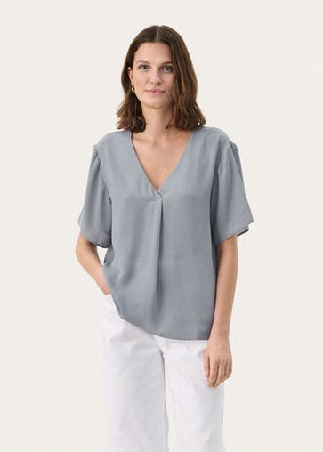 Part Two SanayaPW Blouse tradewinds