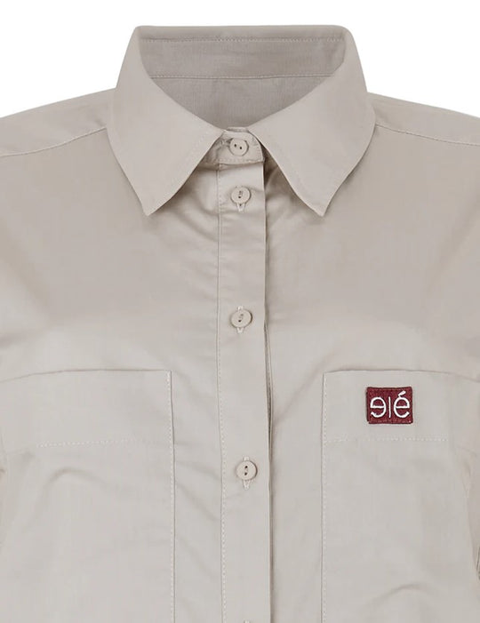 Esmé Studios Esluna SS Short Jumpsuit 160 Chateau Gray