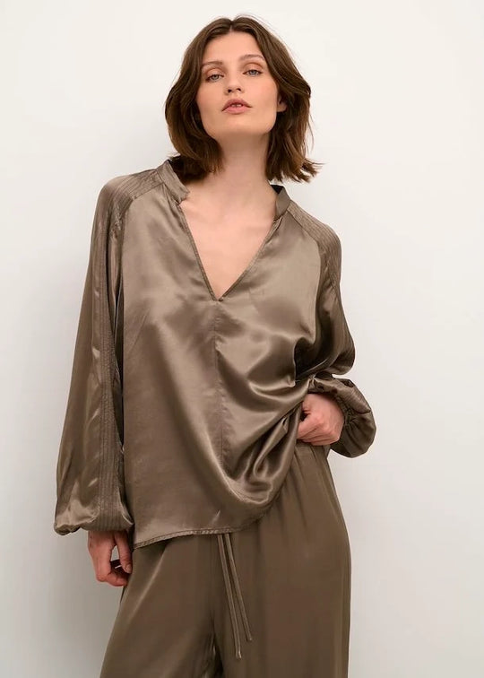 Karen par Simonsen Justykb Blouse Noyer