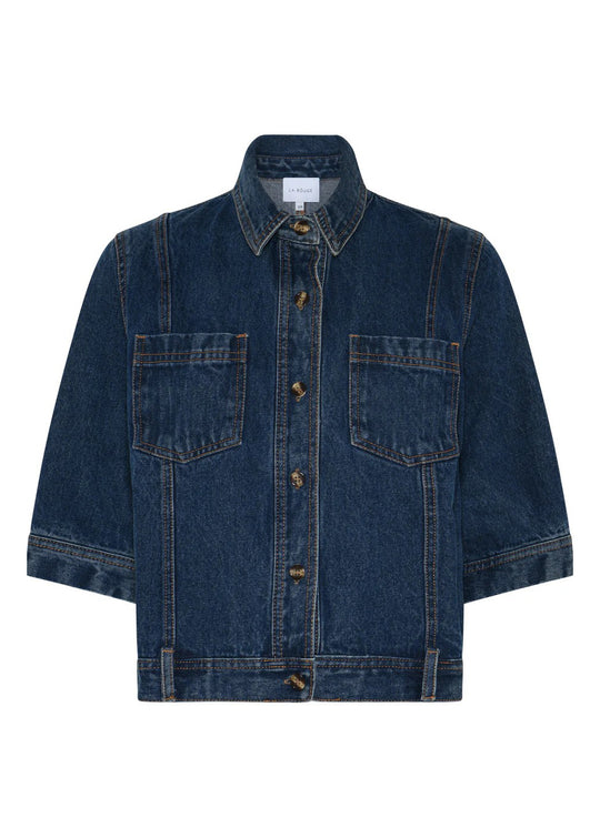 La Rouge Cope Jacket Washed Denim