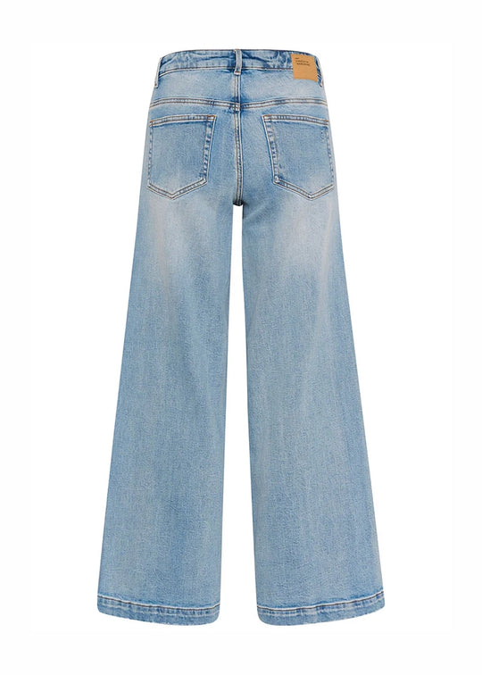 My Essential Wardrobe DangoMW Denim High X-Wide Light Blue Retro Wash