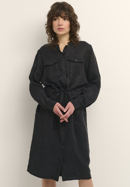 Karen by Simonsen Misty Solid Dress Metrorite (Black)