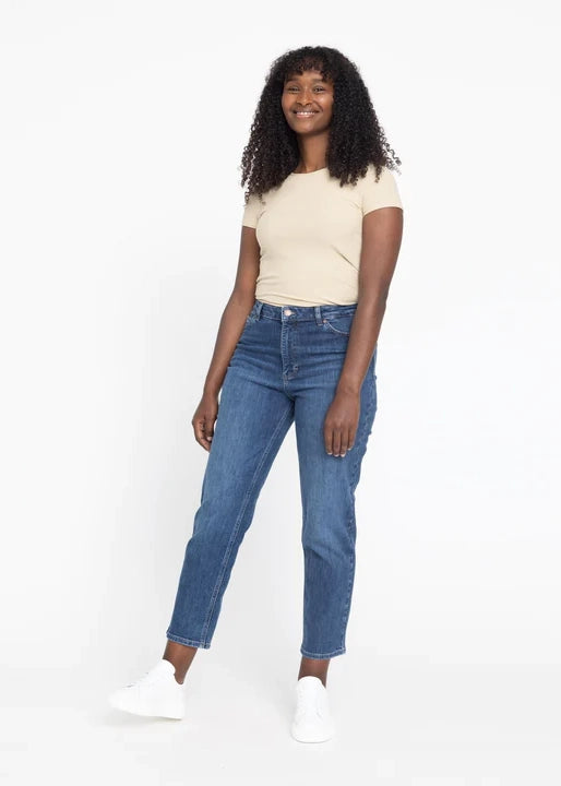 Five Units Mollyfv Ankle 241 Jeans Classic Blue Vintage