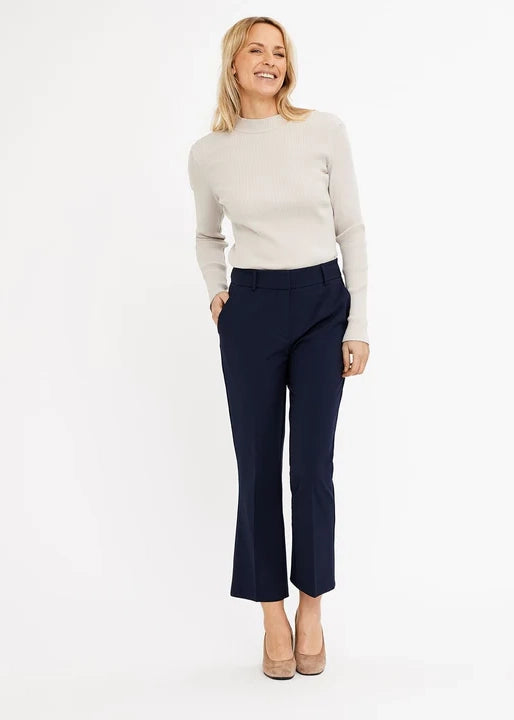 Cinq unités Clarafv Crop 285 Pants Navy
