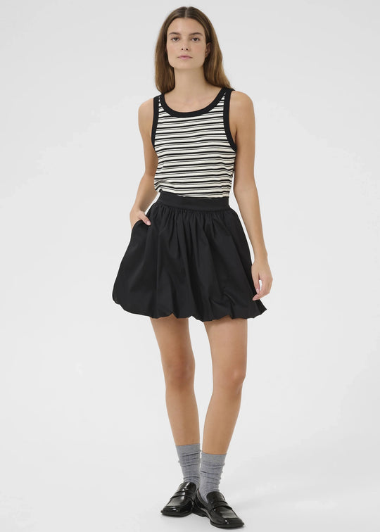 Karen By Simonsen KBOva Boat Top Ova Black Stripe