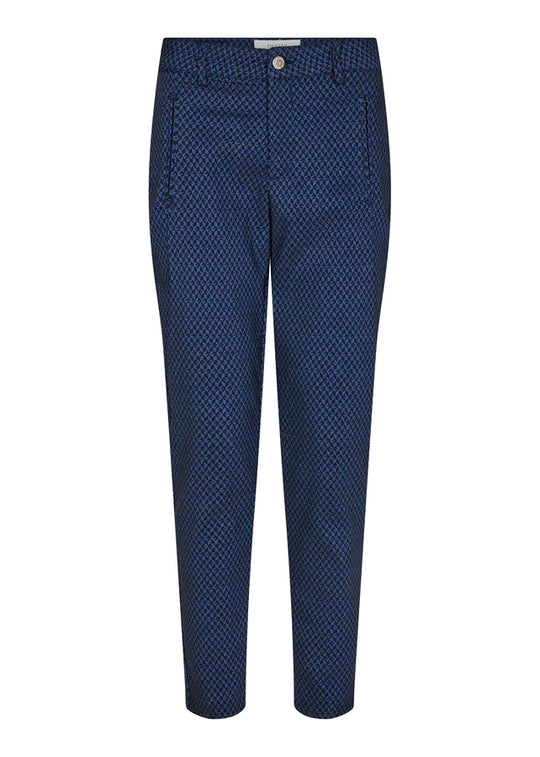 Pieszak Melanie Jacquard Pant Indigo Blue