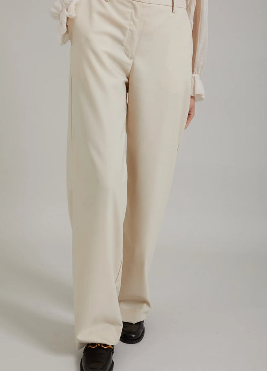 Coster copenhague large pantalon crème petra fit