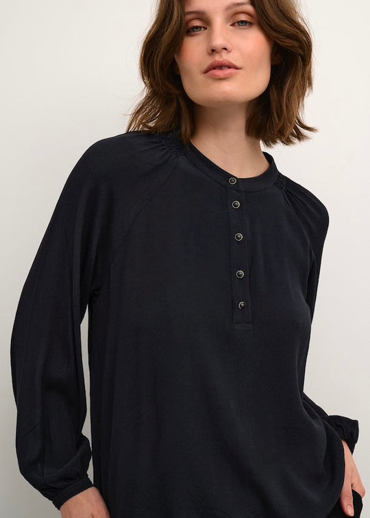 Karen von Simonsen Queenkb Bluse Meteorit (schwarz)