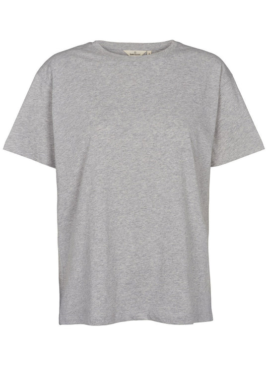 Basic Apparel Rikke Tee GOTS Light grey mel