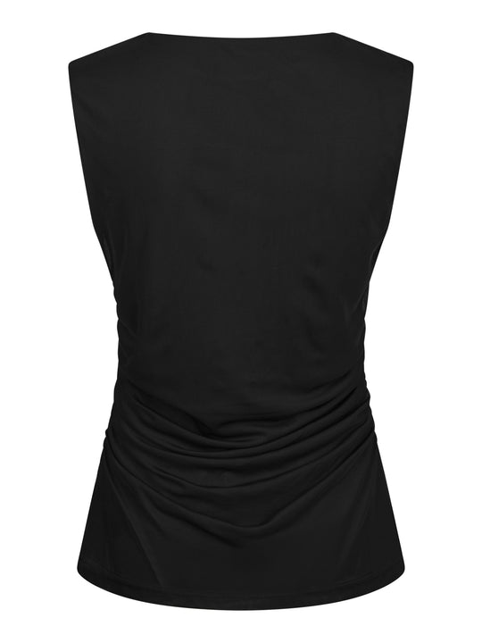 Neo Noir Liblana Mesh Top Black