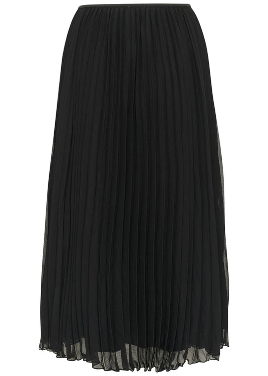 Soaked SLEvelina Plissé Skirt black