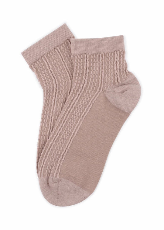 Sui Ava Sofie Ankle Socks Dusty Rose