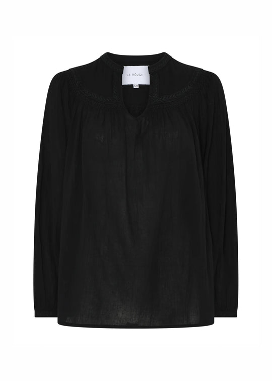 La Rouge Astrid Blouse black
