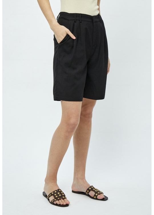 Desires Clarke Mid Waist Bermuda Shorts black
