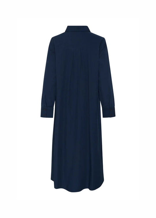 My Essential Wardrobe SunnaMW Long Dress Dark Sapphire Blue