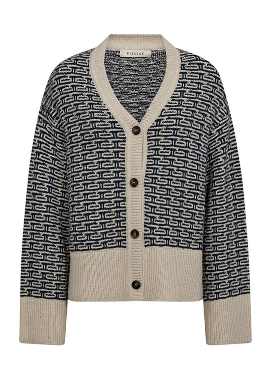 Pieszak PD-Talia Knit Cardigan midnight navy