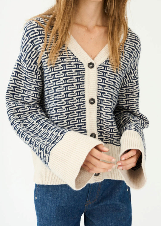Pieszak PD-Talia Knit Cardigan midnight navy