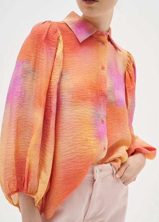 Inwear tedraiw chemise de chemise de ciel imprimé