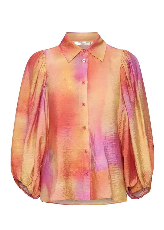 Inwear tedraiw chemise de chemise de ciel imprimé