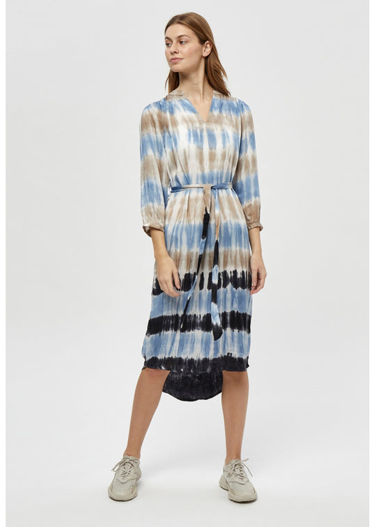 Minus Anya Dress Sand Tie Dye