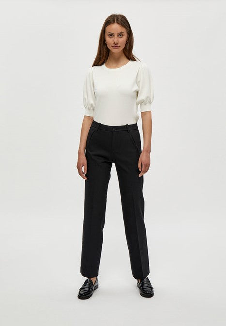 Minus Daya Straight Pants Black