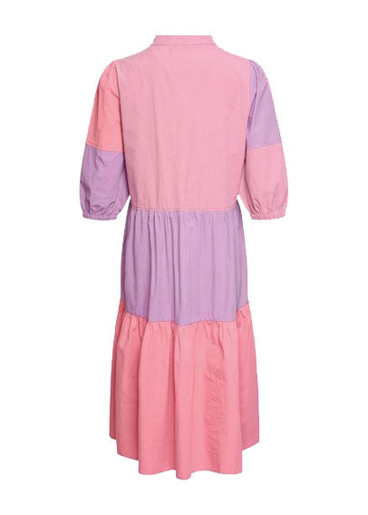 Noella verla kjole bomull støvete rosa