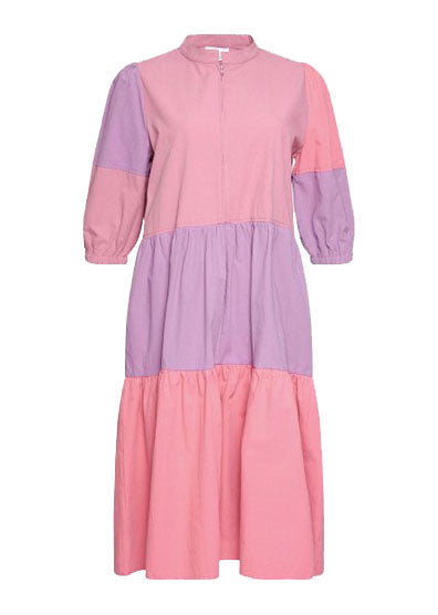 Noella verla kjole bomull støvete rosa