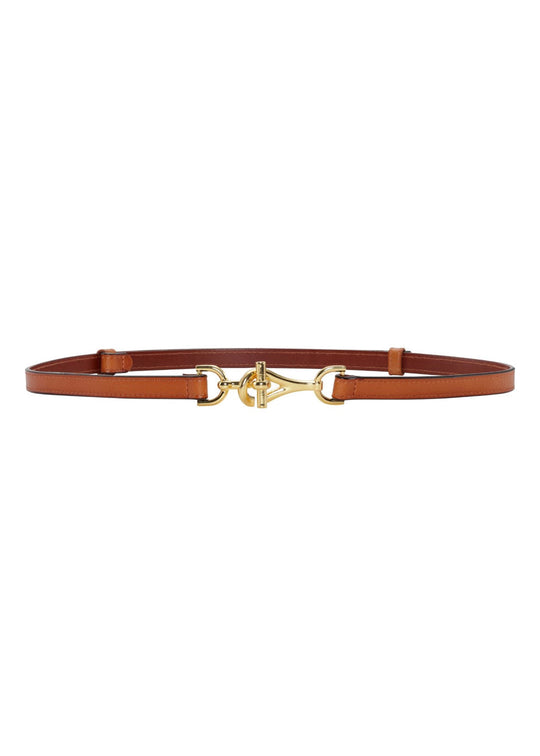 Plissé Copenhagen Gina Belt Cognac