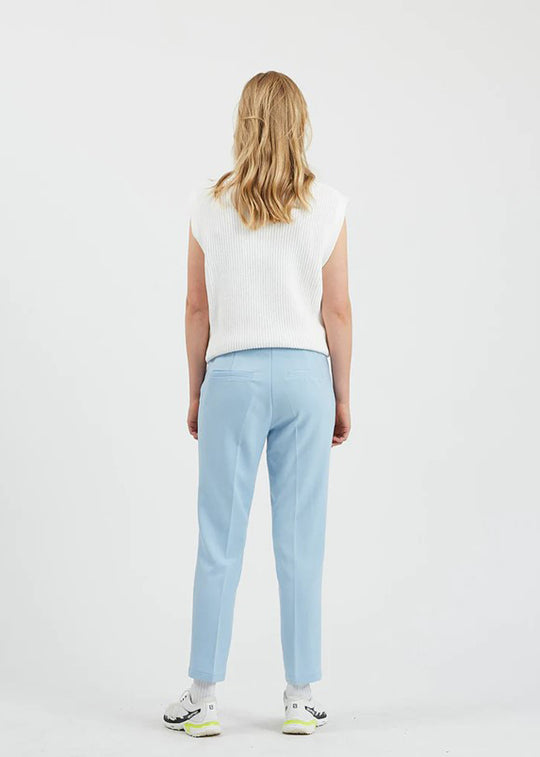 Minimum Halle Hosen Chambray Blau