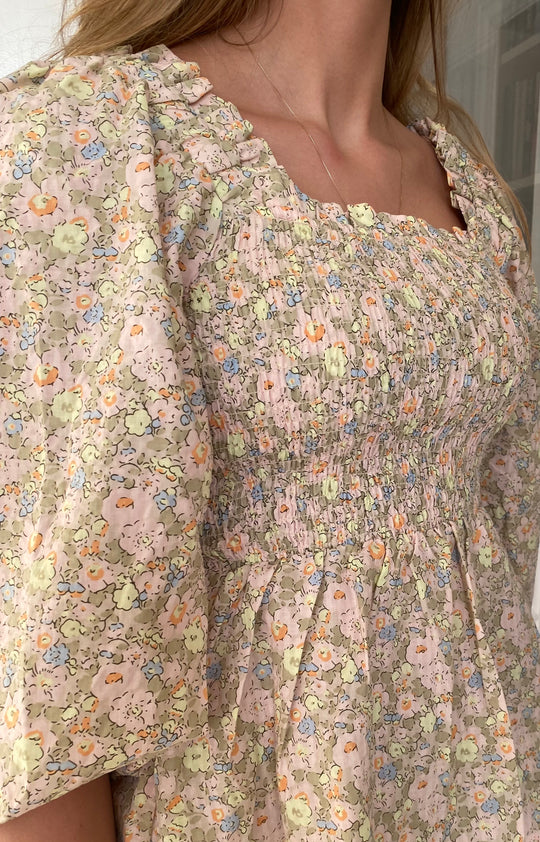 Modström Phillymd Print Dress Spring Bouquet