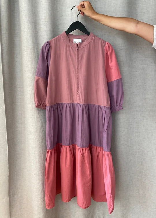 Noella verla kjole bomull støvete rosa