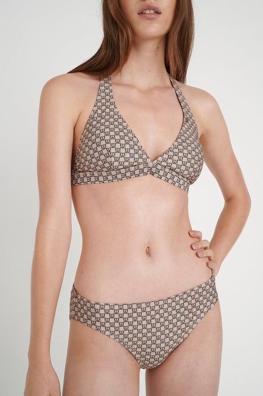 Inwear Ronaiw Bikini Top Sandstone IW Logo