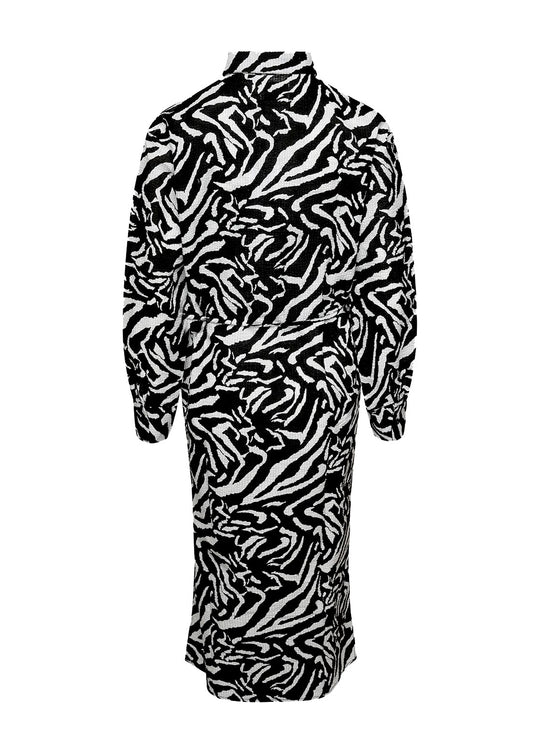 Noella Tilde Dress Cotton Black Zebra
