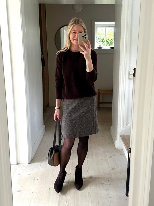 Urban Pioneers Betzy Sweater Fudge (bordeaux)