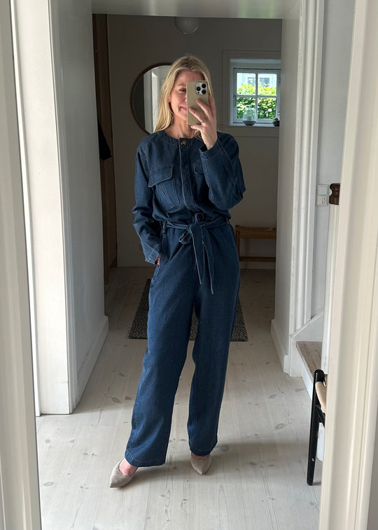 Inwear Marble denim jumpsuit