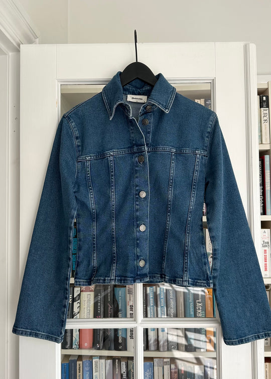 Modström IsoldeMD solid jacket Distressed Blue