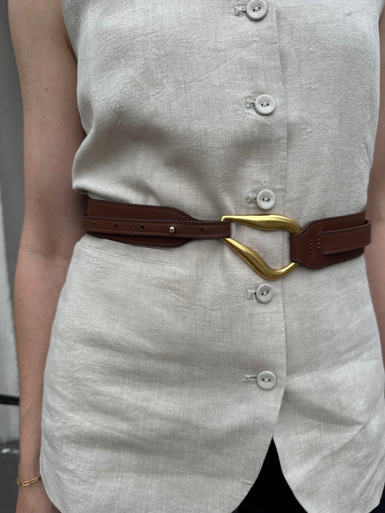 Plissé Copenhagen Fairy Belt black