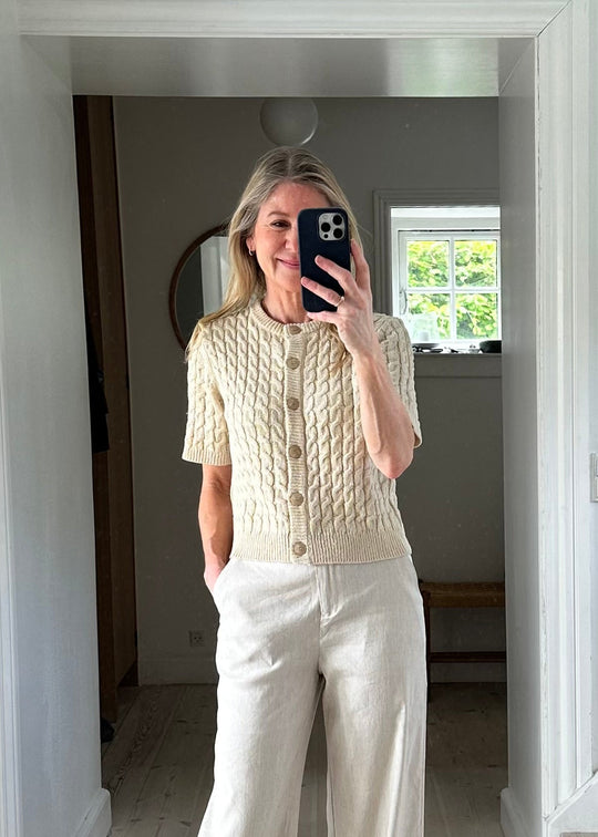 My Essential Wardrobe DivaMW Knit Cardigan Nature