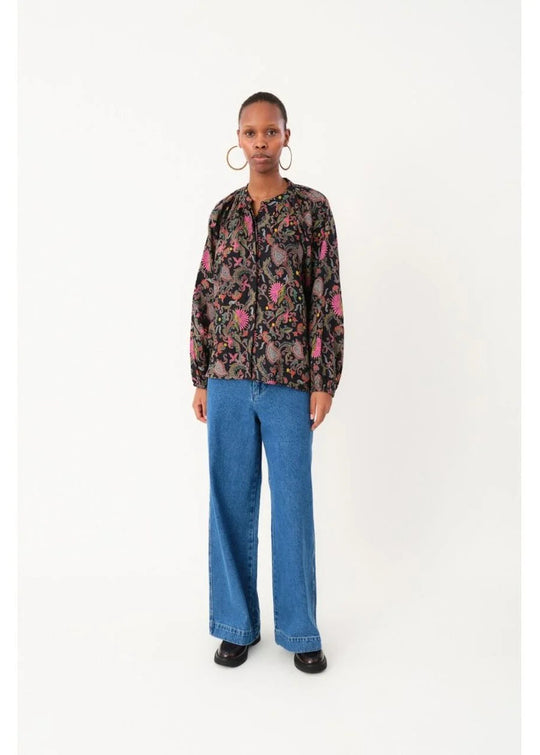 Lollys Laundry HaileyLL Shirt LS flower print