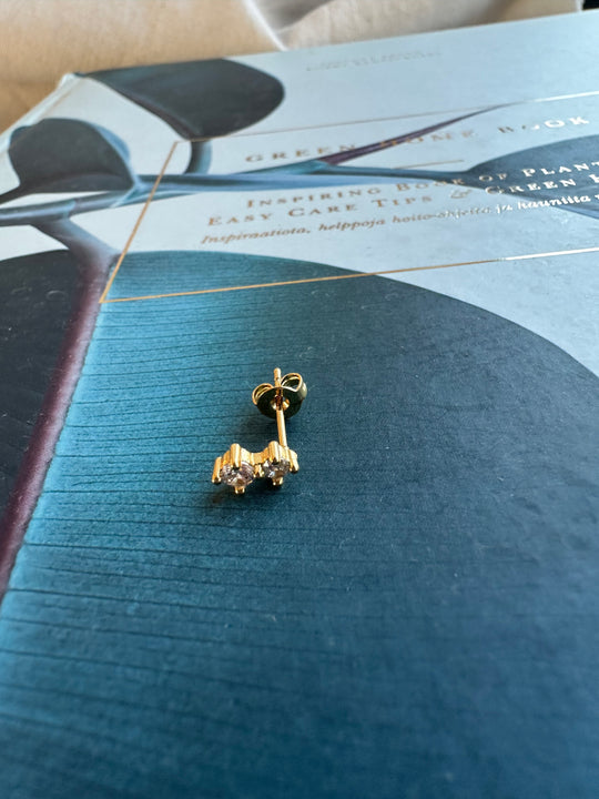 Black design by Camilla Folkman Julia earring