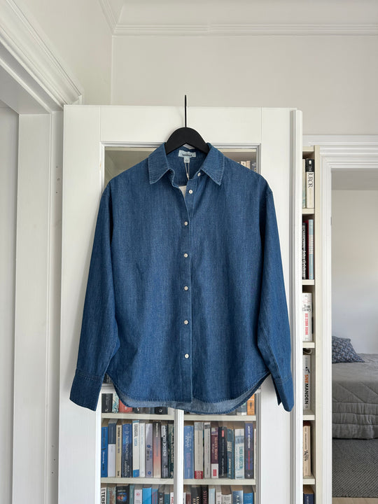 Soaked SLChamy Regular Shirt Medium Blue Denim