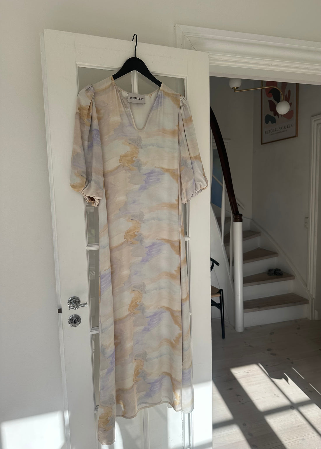 Helmstedt Camilla Dress Aurora Watercolor Print